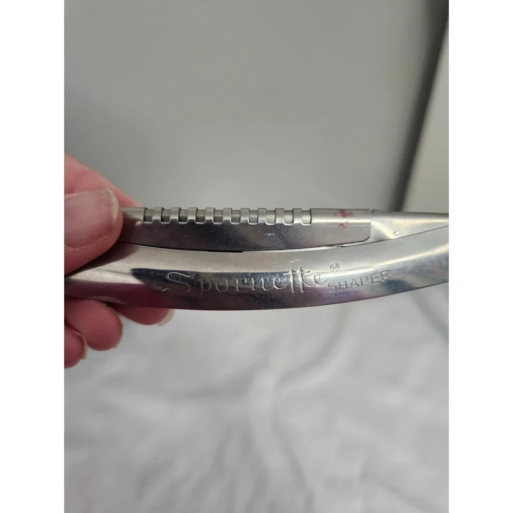 Spornette Shaper Stainless Steel Folding Hair Styling Razor Texturizing Tool